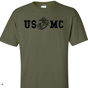 United States Marine Corps Green Men's t shirt